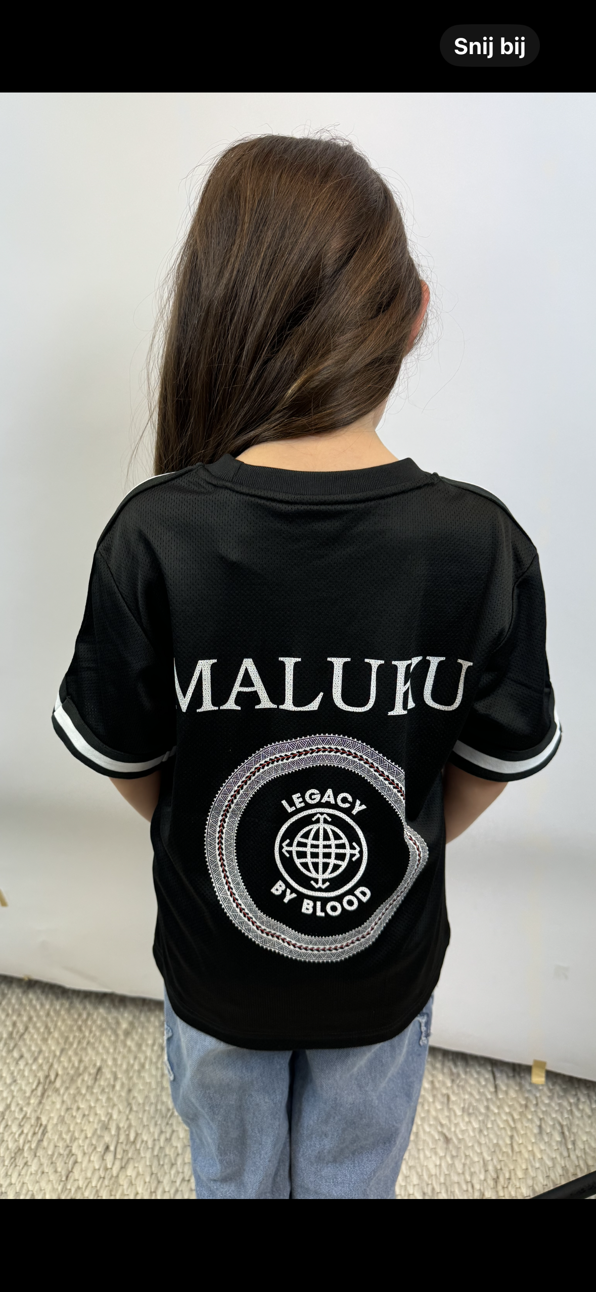 MALUKU KIDS BASEBALL TEE